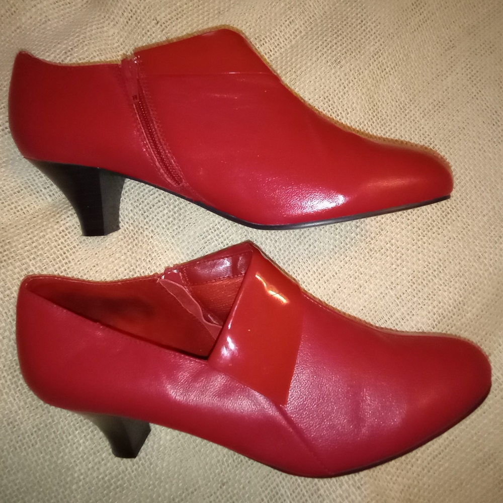 Women's Made For AJ Valencia Red Ankle Boot